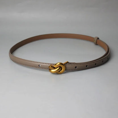 Tailleriem gouden knoop detail