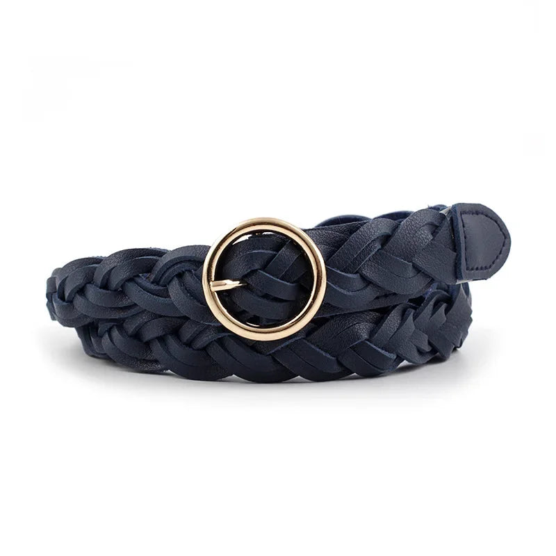 Gevlochten riem - in verschillende kleuren