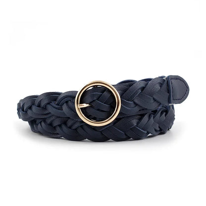 Gevlochten riem - in verschillende kleuren
