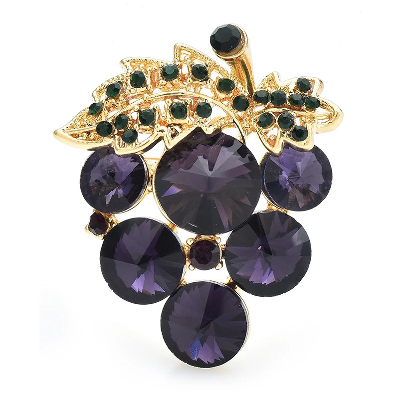 Broche druiven
