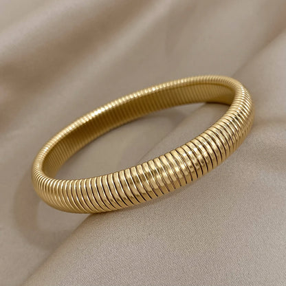 Elastische armband rvs Jolein
