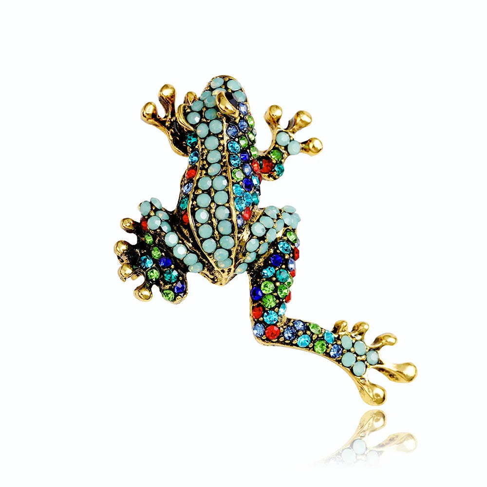 Broche kikker