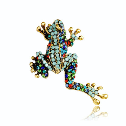 Broche kikker
