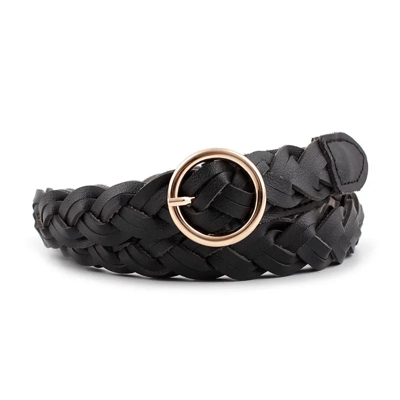 Gevlochten riem - in verschillende kleuren