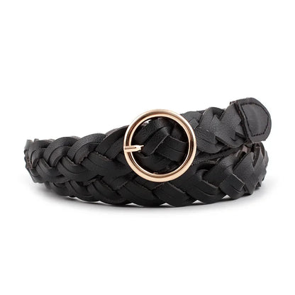 Gevlochten riem - in verschillende kleuren