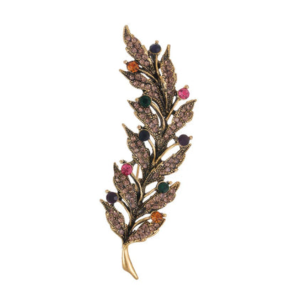 Broche koper veer