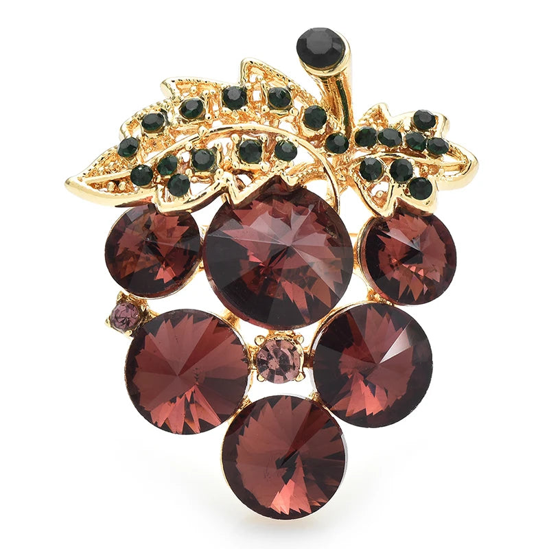 Broche druiven