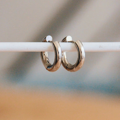 RVS breed creool 16mm - zilver