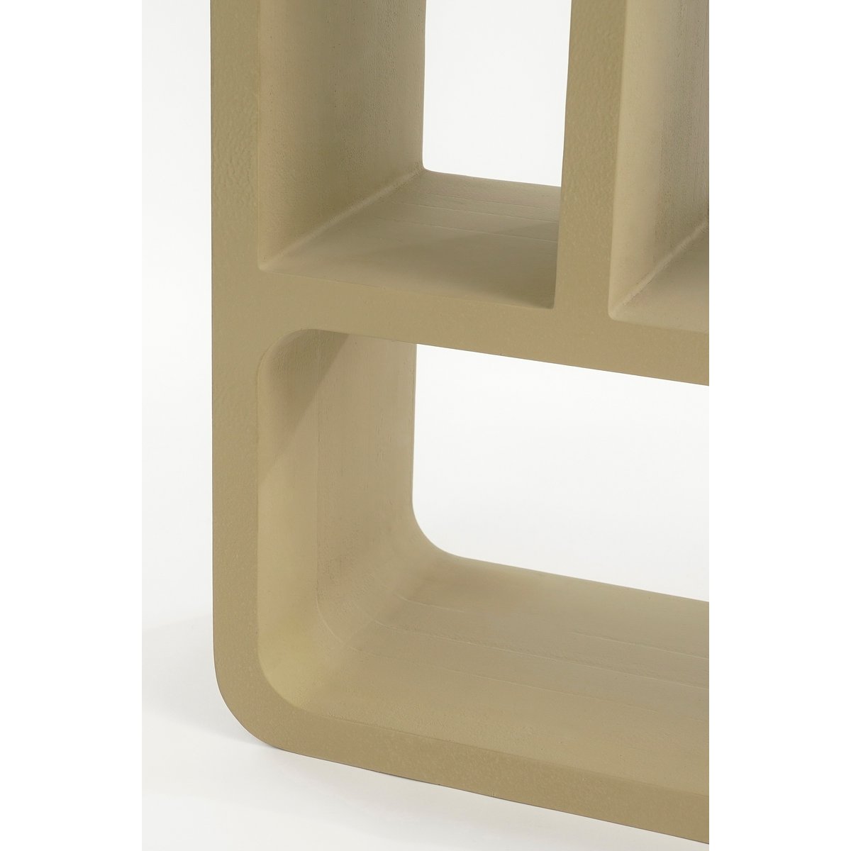 Wandkast Taupe - L60 x B15 x H38 cm - MDF - FSC 100%