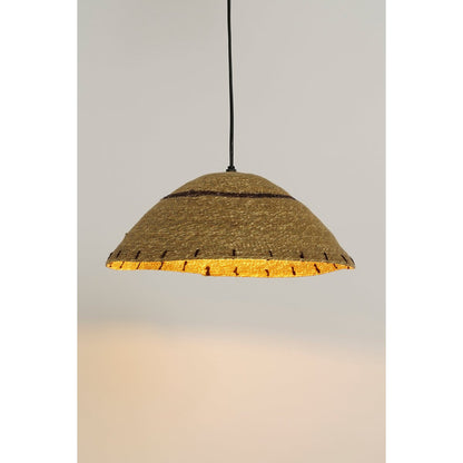 Joulz Hanglamp - Jute - Lichtbruin H16 x Ø36 cm -