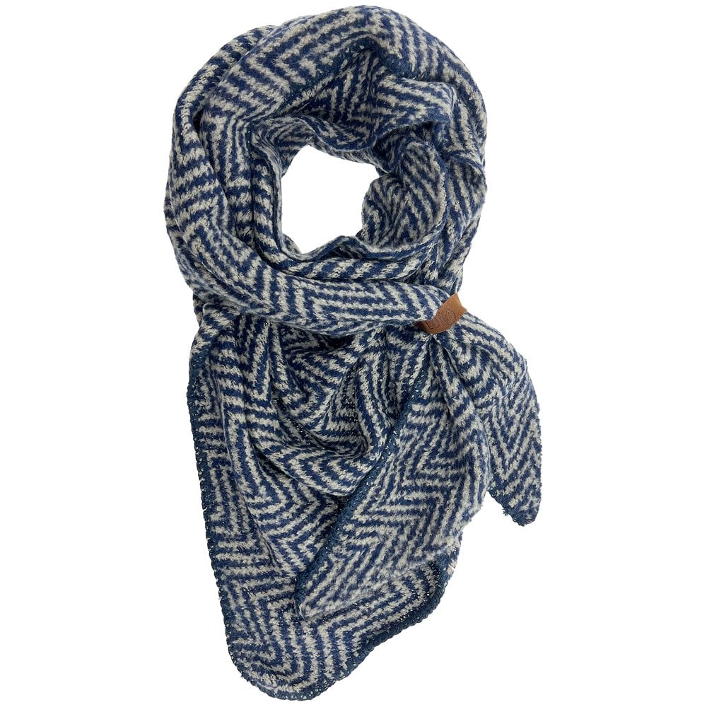 Sjaal Anna - Donkerblauw