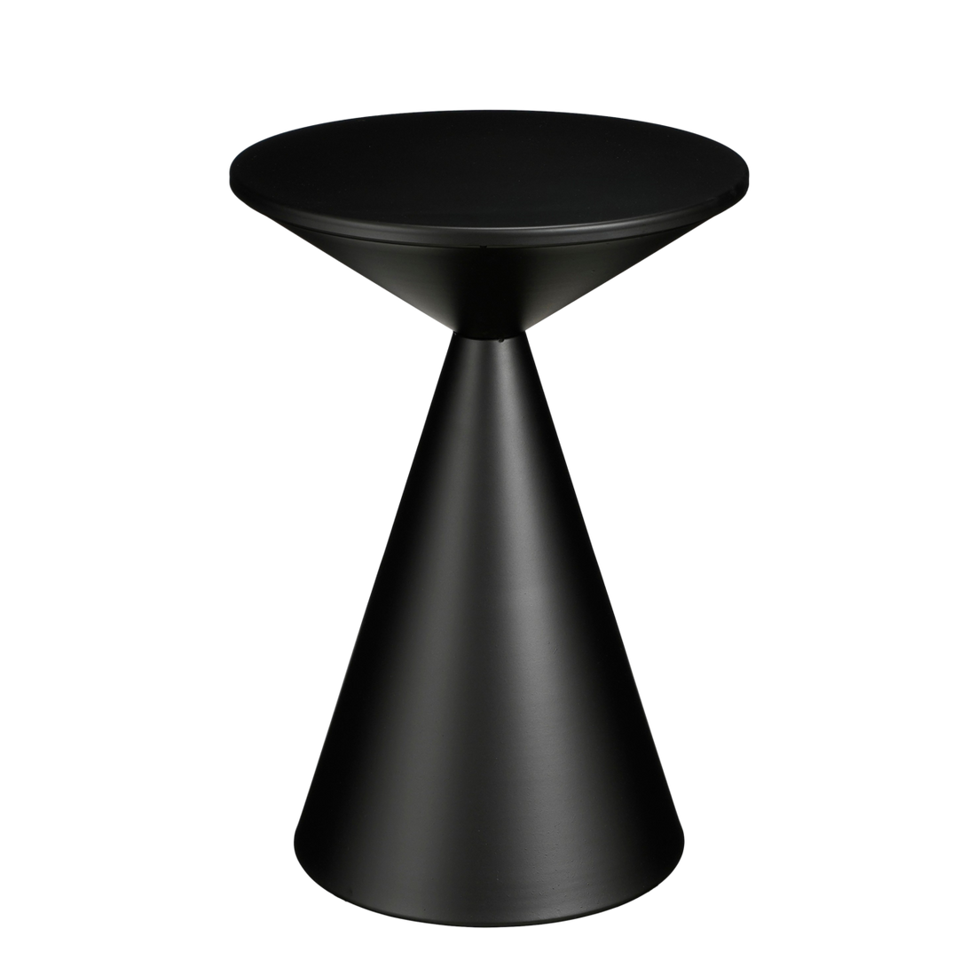 Bijzettafel - Metaal - Zwart H55 x Ø40 cm