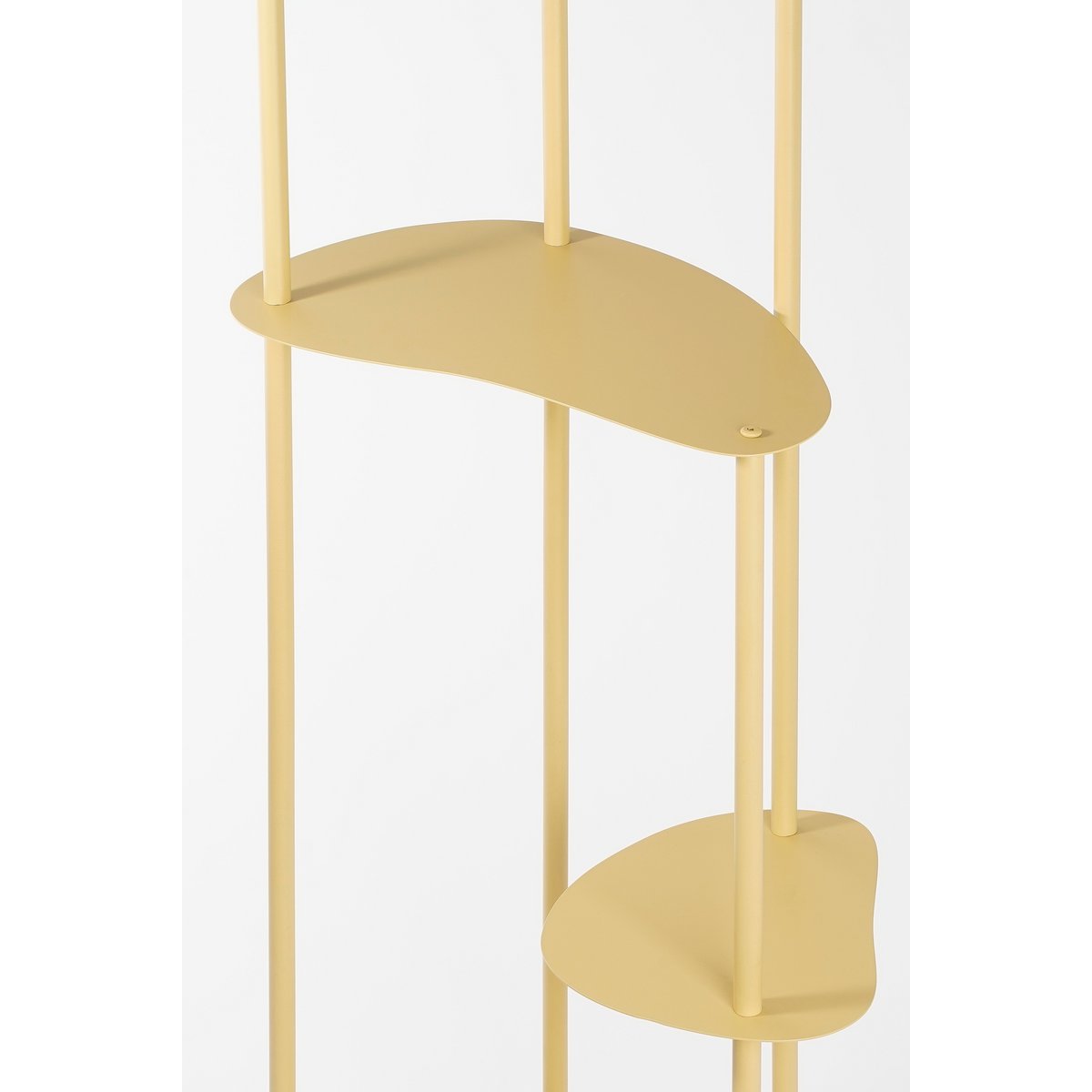 Plantentafel - Metaal - Lichtgeel