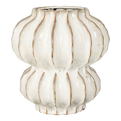 Vaas Altea - H35 x Ø33 cm - Keramiek - Off White