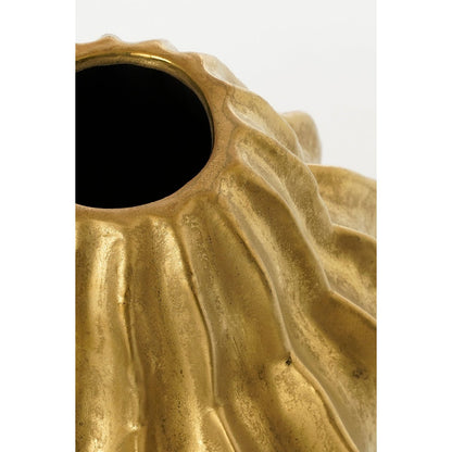 Vaas Altea  - H28 x Ø25 cm - Keramiek - Goud