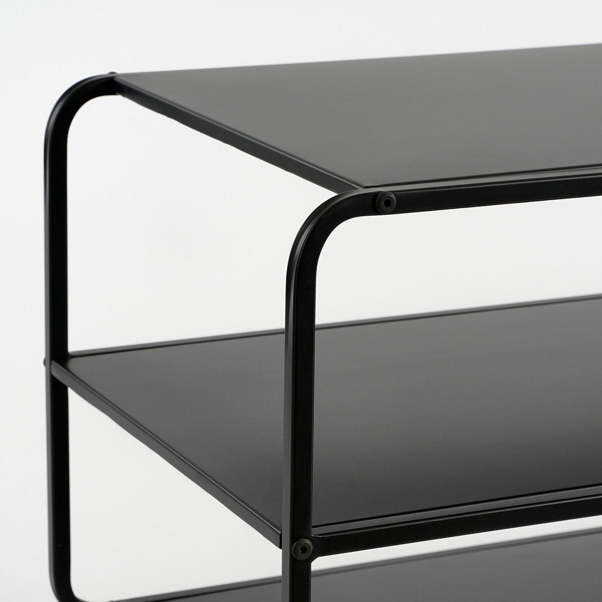 Salontafel Metaal Zwart - L110 x B38 x H50 cm - Jules