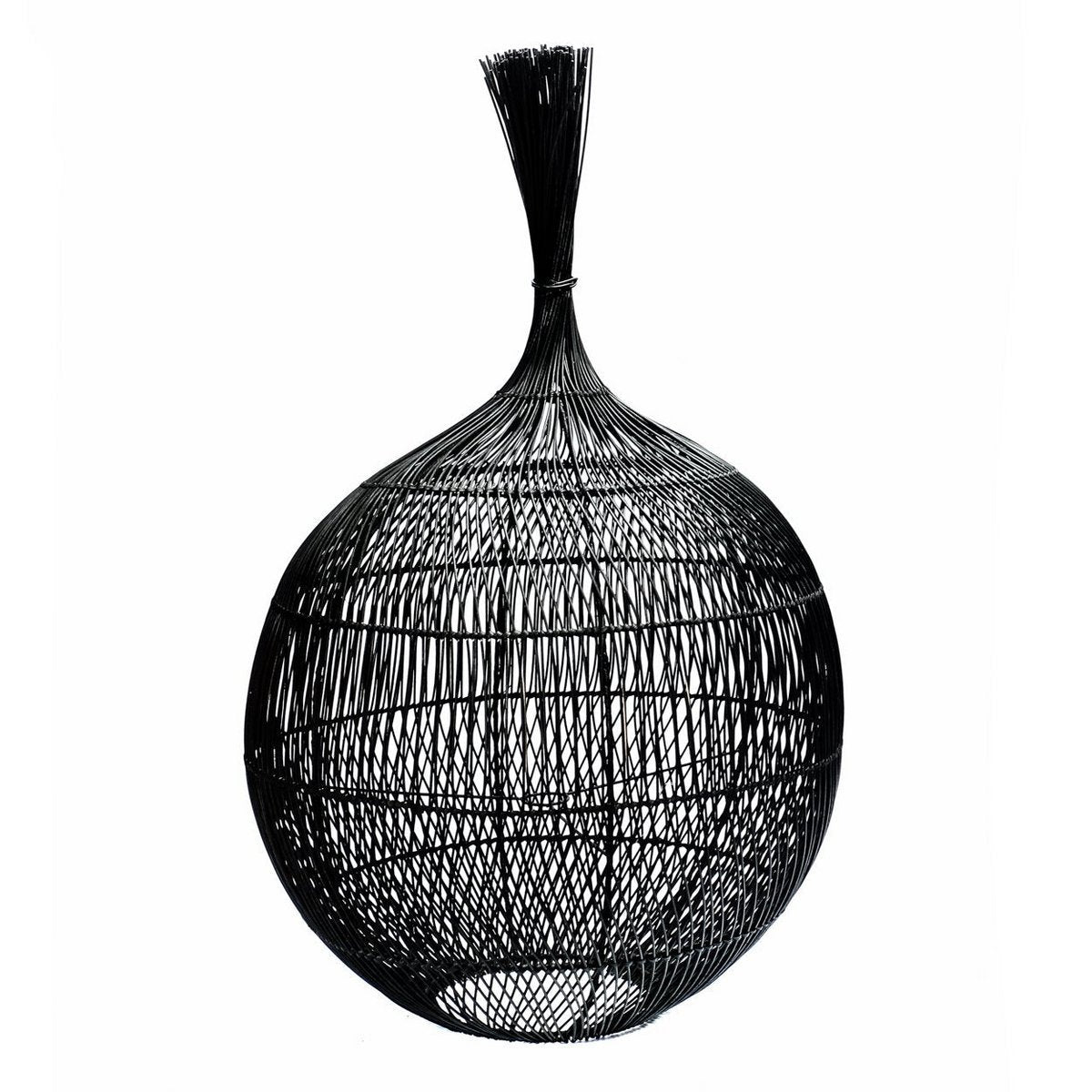 Vloerlamp - Hanglamp - Zwart De Wonton