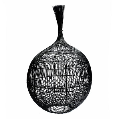 Vloerlamp - Hanglamp - Zwart De Wonton