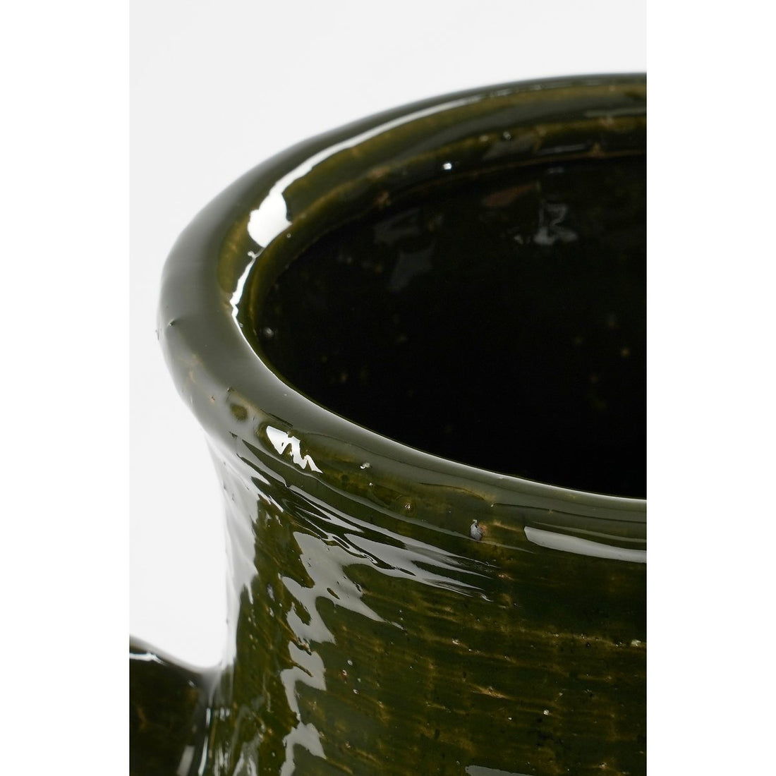 Vaas Keramiek Groen - L29 x B26 x H39 cm