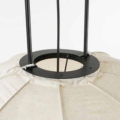 Hanglamp Linnen Pego- H94 x Ø83 cm - Linnen - Off White