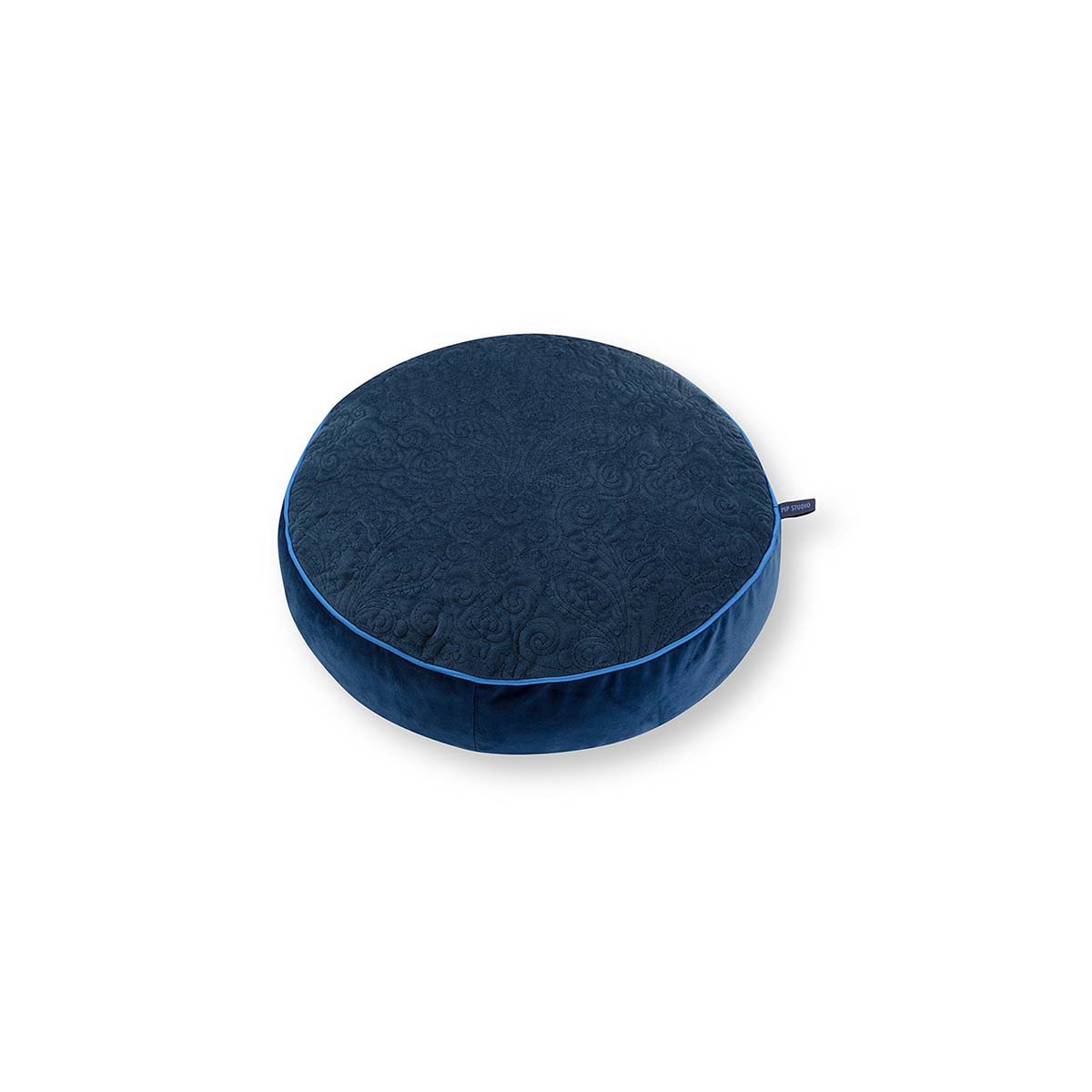 Kussen rond Blauw 40cm