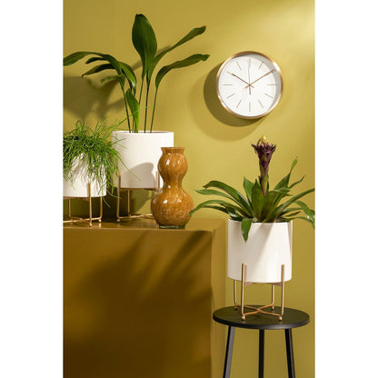 Bloempot op Standaard Aries - Set van 3 - H32 x Ø24 cm - Wit