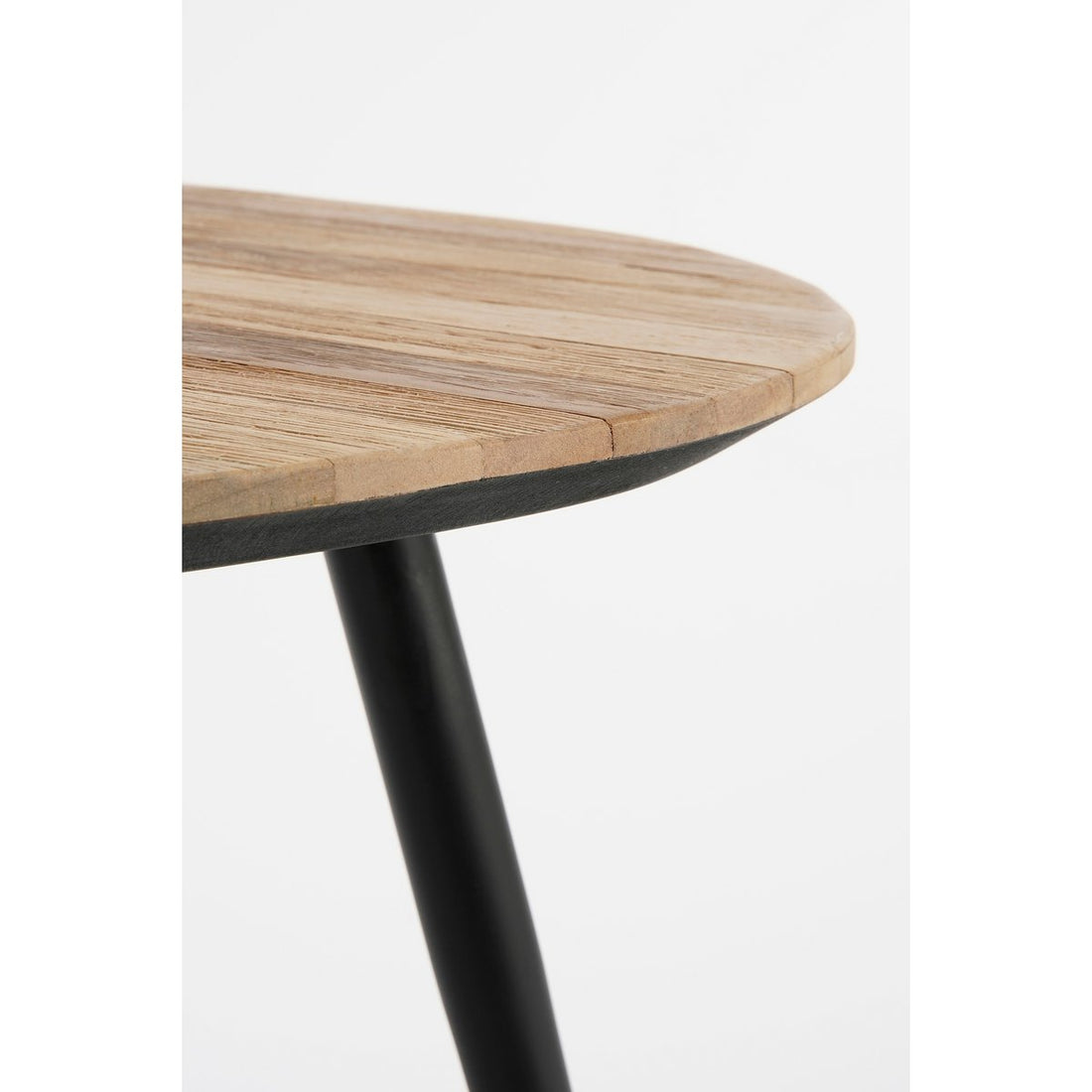 Bijzettafel Bruin- Set van 2 - L84 x B39 x H39 cm - Gerecycled Hout - Jailey