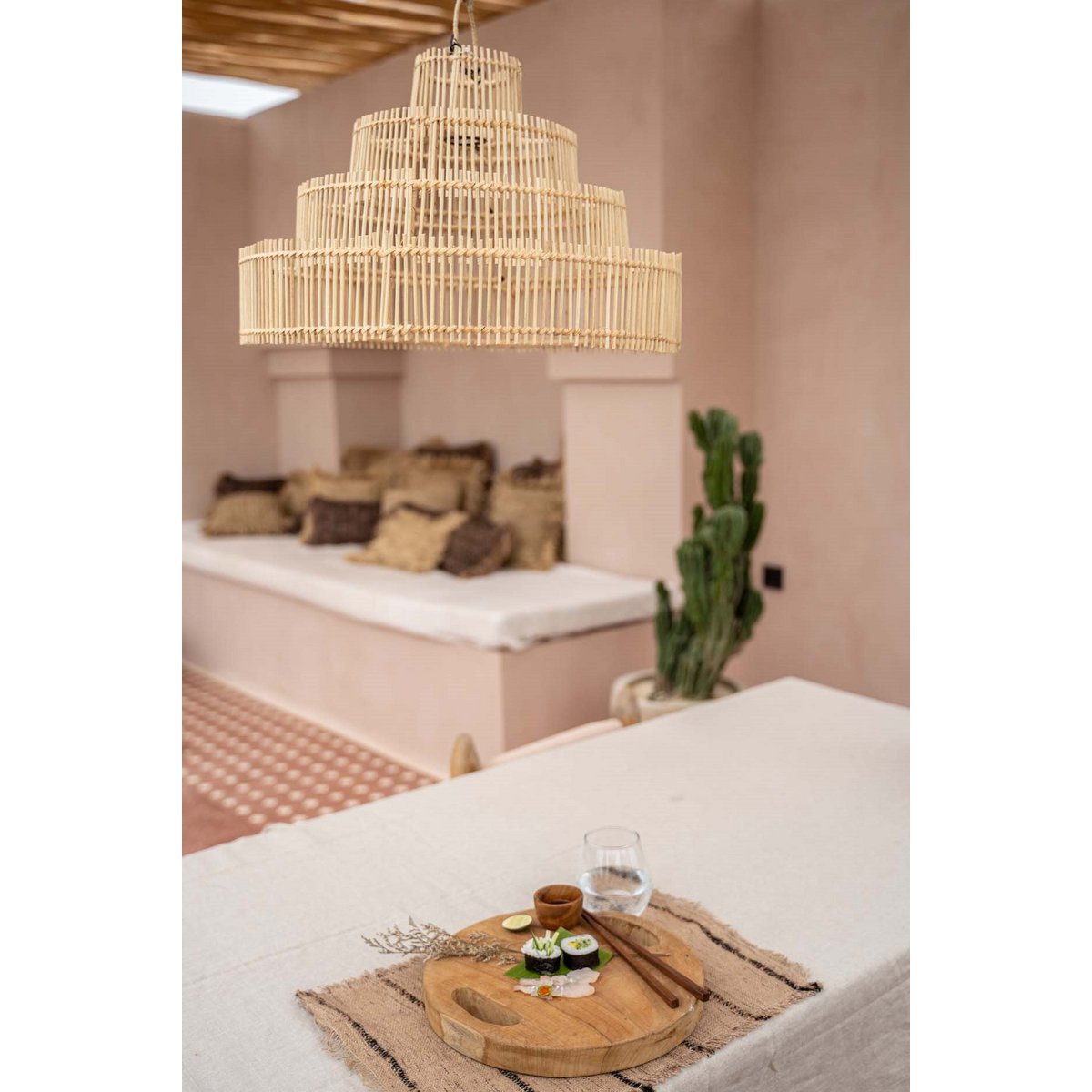 Hanglamp De Bruidstaart - Naturel - M