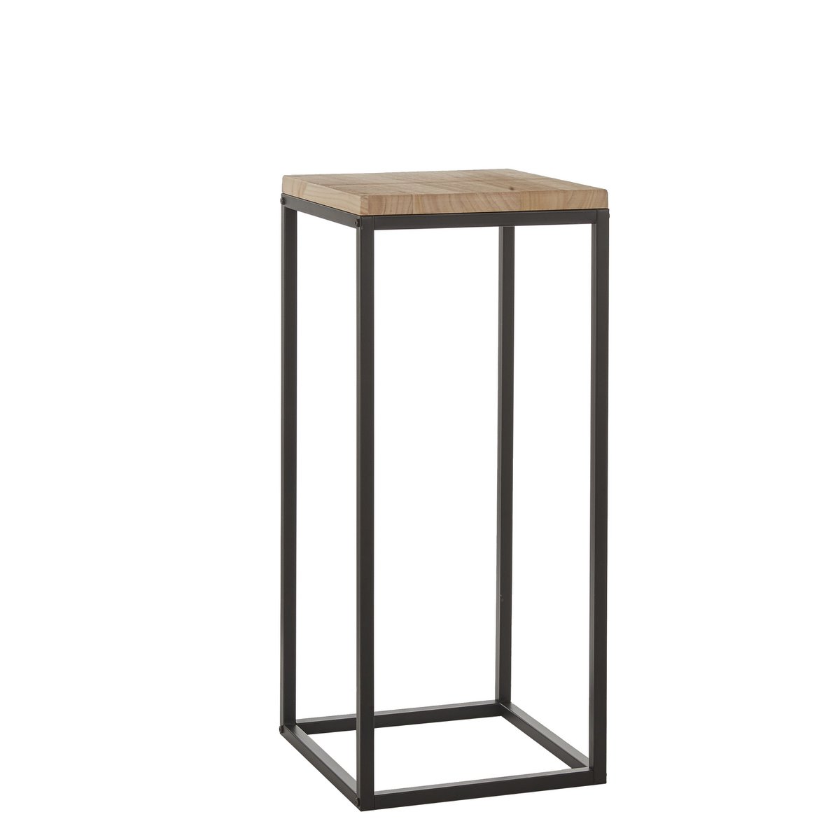 Oskar Plantentafel - Hout, Metaal - Zwart