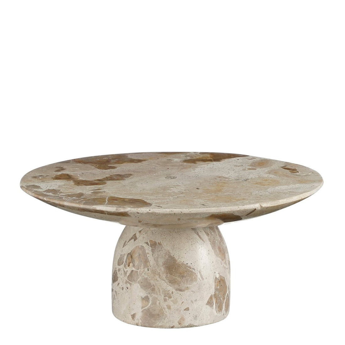 Taartplateau Marmer Beige Finnos-  Ø25 cm