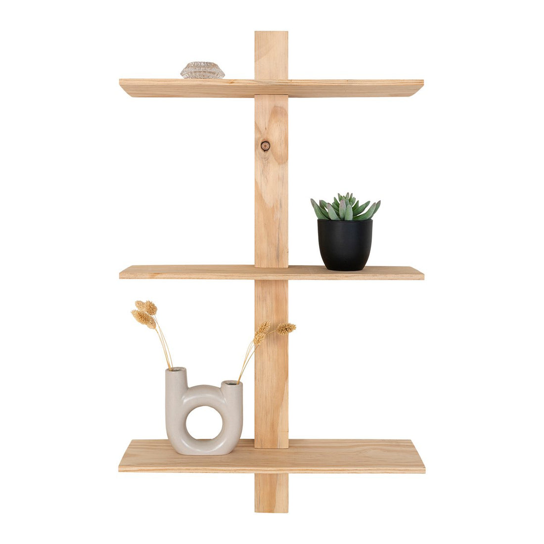 Plank - Natuurlijk hout Almelo 21x55x72 cm