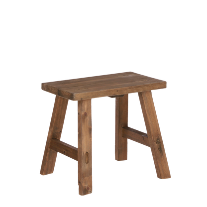 Krukje van gerecycled Hout - Bruin