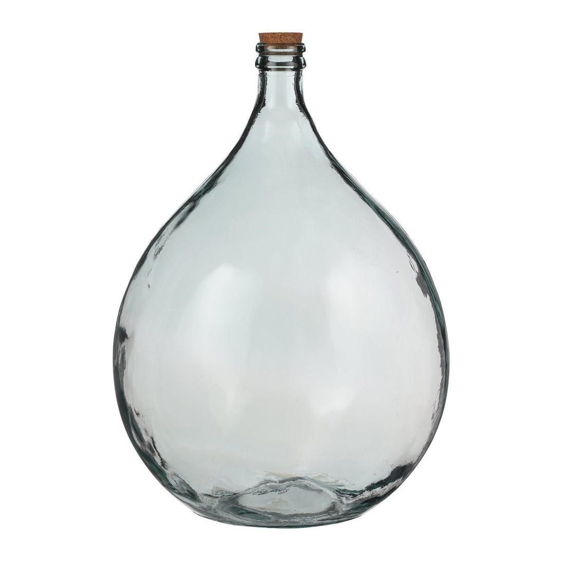 Terrarium Vaas Americo - H56 x Ø40 cm - Gerecycled Glas - Transparant