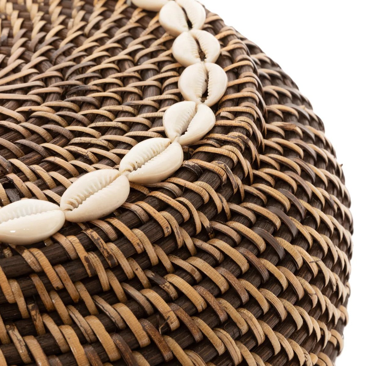 Mand De Koloniale Peek-a-Boo Mand - Natuurlijk Bruin - S