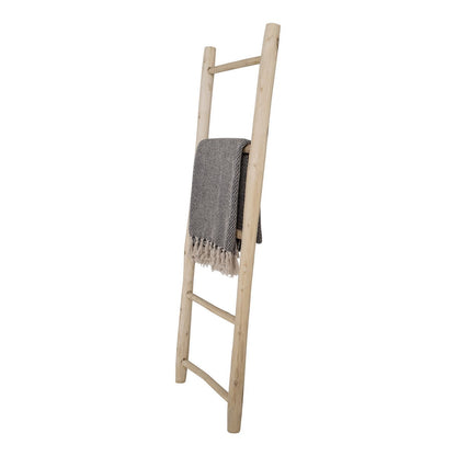 Decoratieladder teakhout