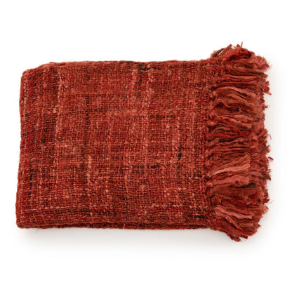 Plaid Kersenrood De S&