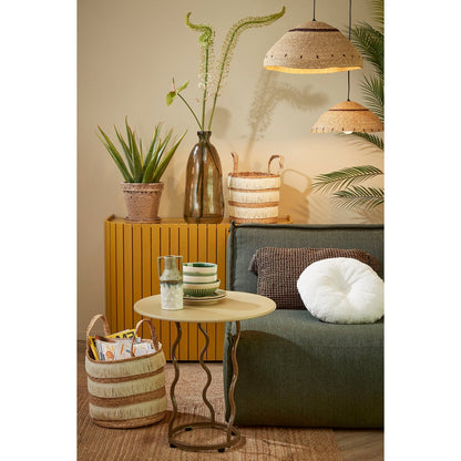 Joulz Hanglamp - Jute - Lichtbruin H16 x Ø36 cm -