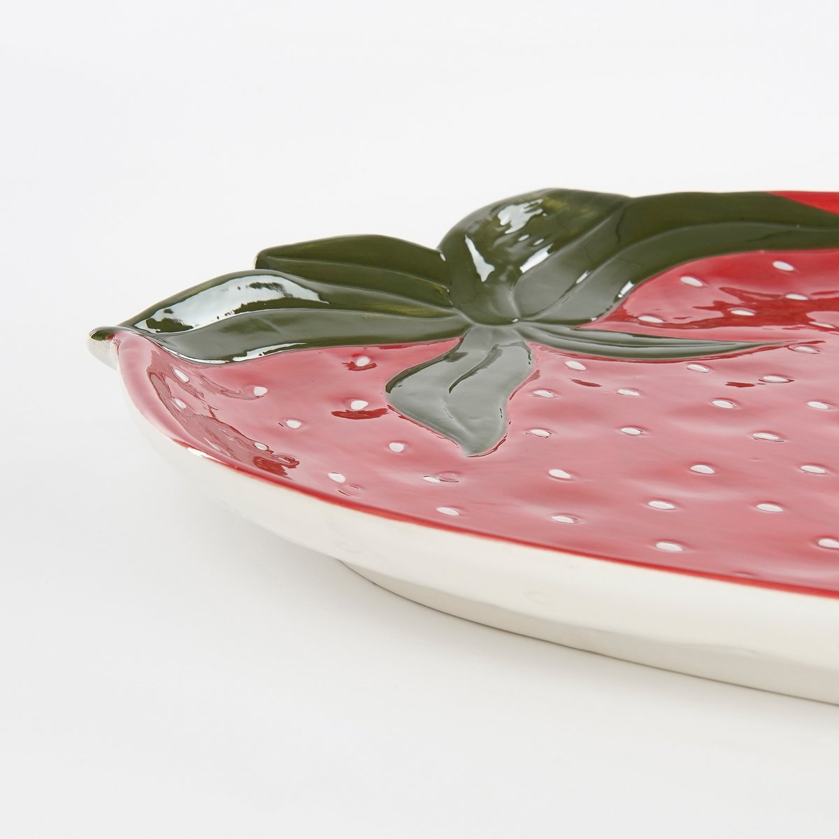 Bord Aardbei - L36 x B29 x H3 cm - Rood