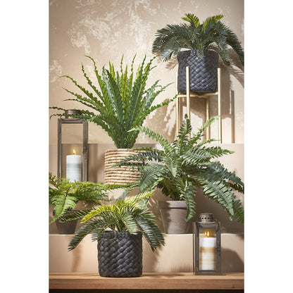 Lantaarn Goud Arzilla - L14 x B13 x H35 cm