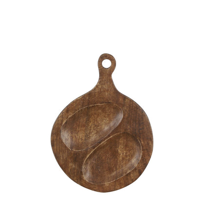 Tapasplank Dojnkerbruin Mangohout - L30 x B40 cm