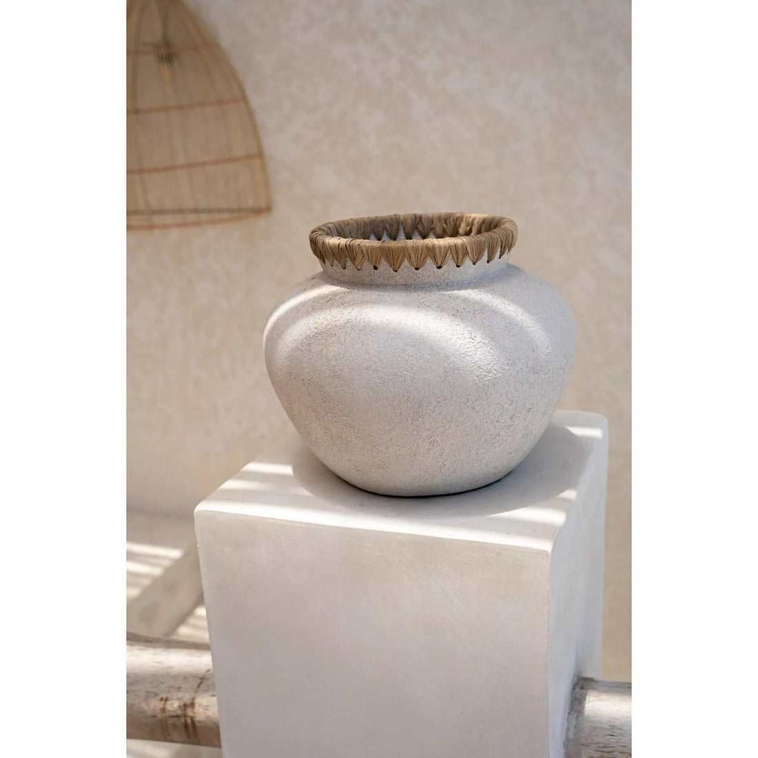 Vaas - Beton Naturel - M - De Styly