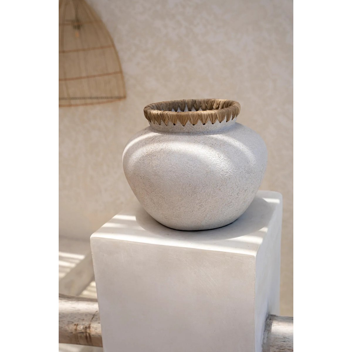 Vaas - Beton Naturel - M - De Styly