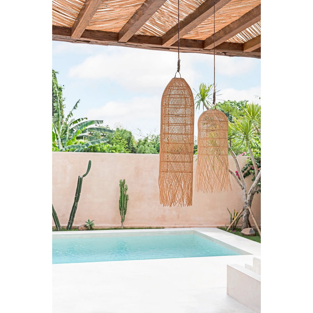 Hanglamp Inktvishanger - Naturel - L