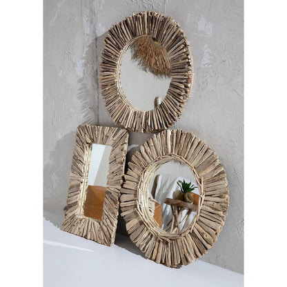 Spiegel Driftwood Halo - Naturel - M