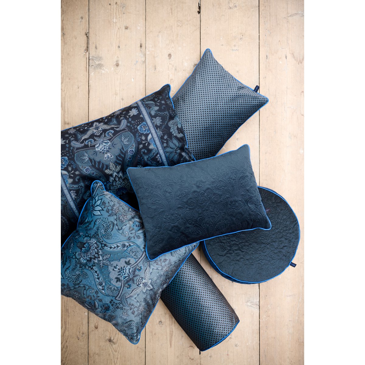Kussen donkerblauw