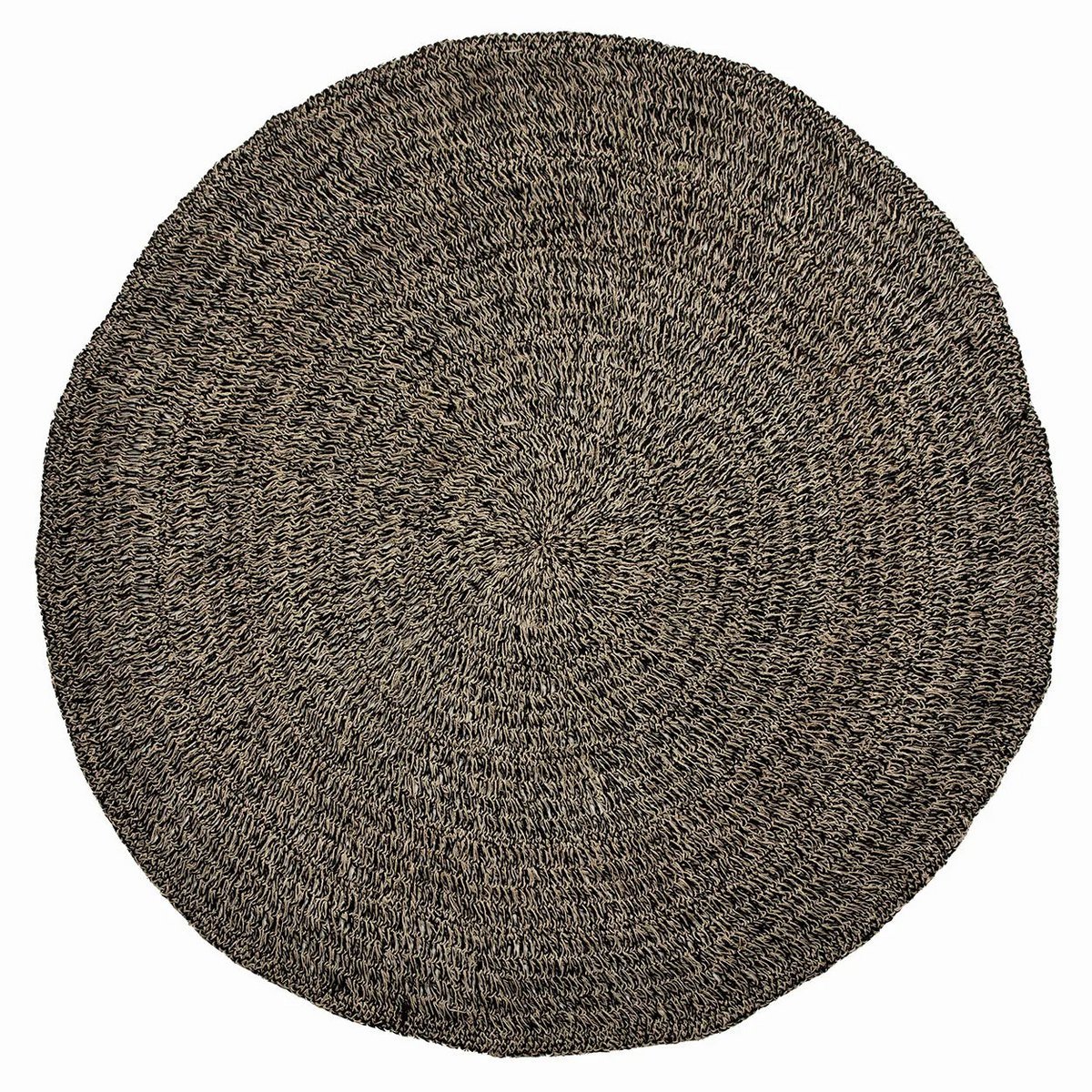 Tapijt Zeegras - Naturel Zwart - 200 cm
