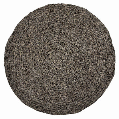 Tapijt Zeegras - Naturel Zwart - 200 cm