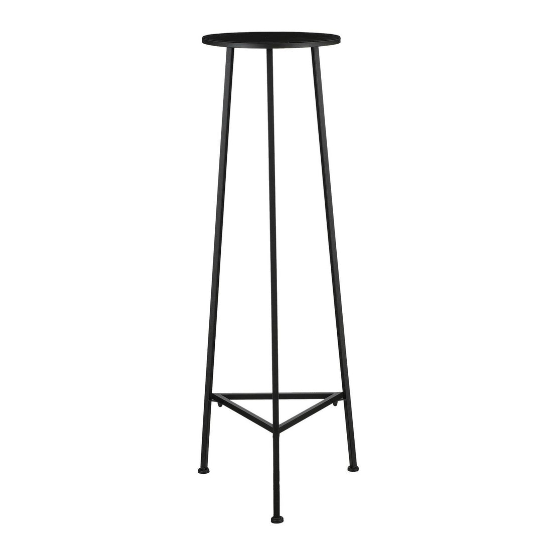 Plantentafel Zwart metaal - H120 x Ø35 cm