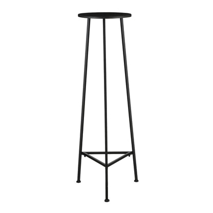 Plantentafel Zwart metaal - H120 x Ø35 cm