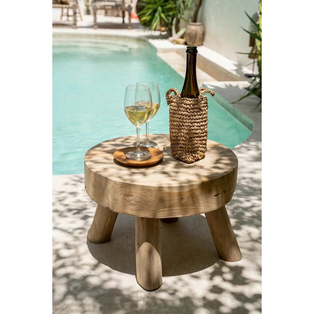 Bijzettafel Rhodes - Naturel